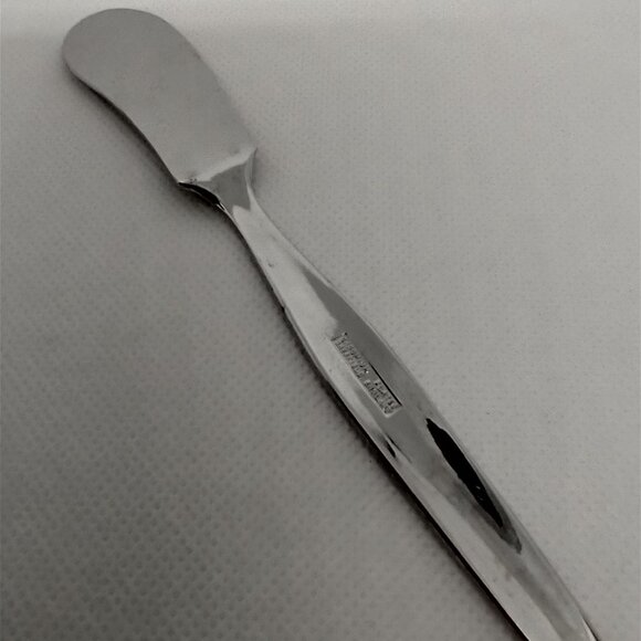 Sheffield England Chromium Plated Cheese/Butter Spreader Knife - Picture 2 of 9